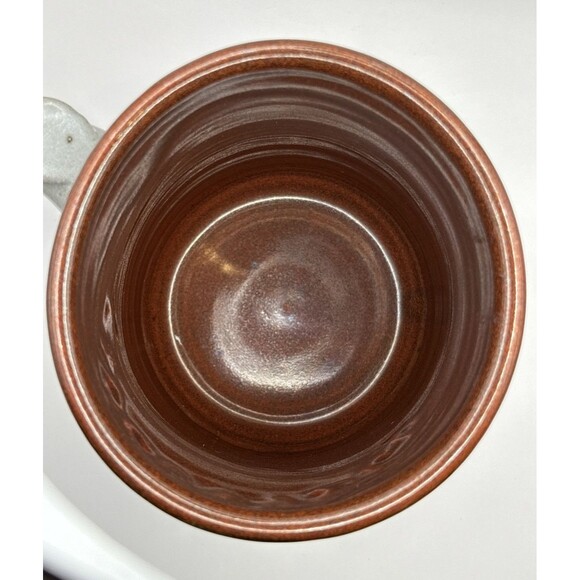 Dan Harvey Salt Glazed Pottery Coffee Mug Cup RIDGEIELD CT Used - Picture 7 of 10